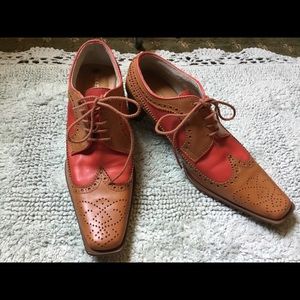 Pratesi Vero Cuoio Heeled Oxfords ❤️